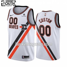 Canotte Bambino Los Angeles Clippers Personalizzate 2019-20 Nike Classic Edition Swingman
